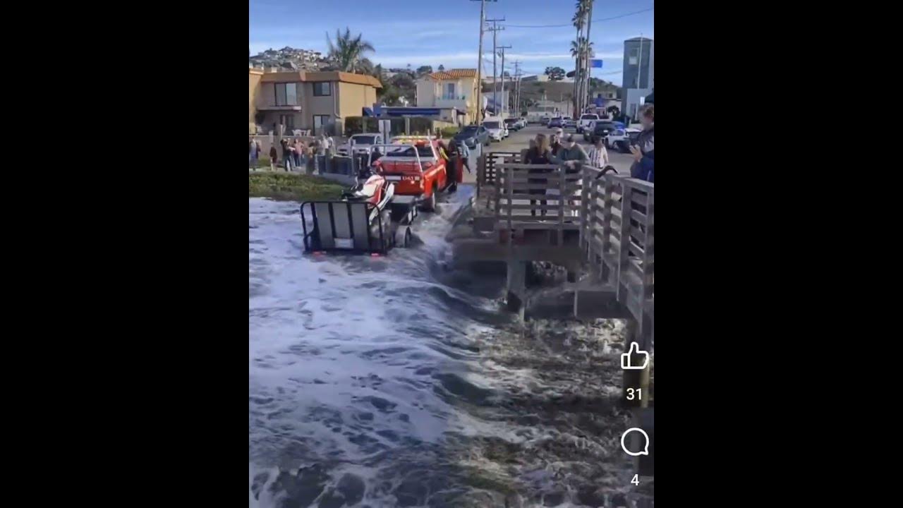 pismo Beach flood YouTube