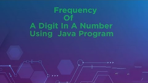 Frequency of a Digit in a Number using Java 💯 #shorts #python #java #interviewquestions #interview