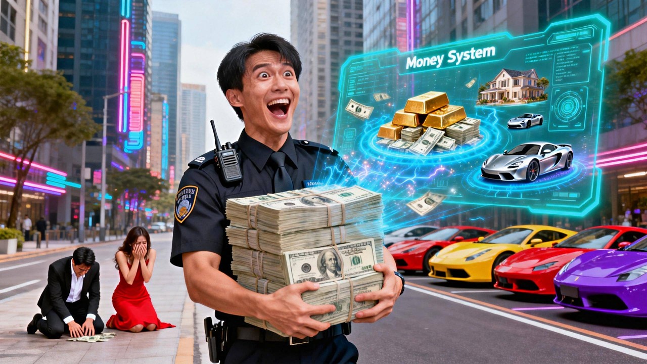 حارس فقير يحصل على نظام أموال: إذا أنفق مليارًا خلال 7 أيام نال ثروة لا تنتهي!