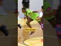 Christian Bell 6th grader dunking