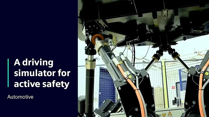 Automotive | A driving simulator for active safety | Simcenter #SimcenterVehicle
