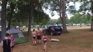 Huzzah Valley float trip drone footage 7/6/2018