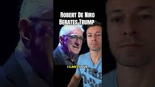 Robert De Niro attacca duramente Donald Trump