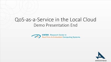 Arrowhead Framework QoS demo