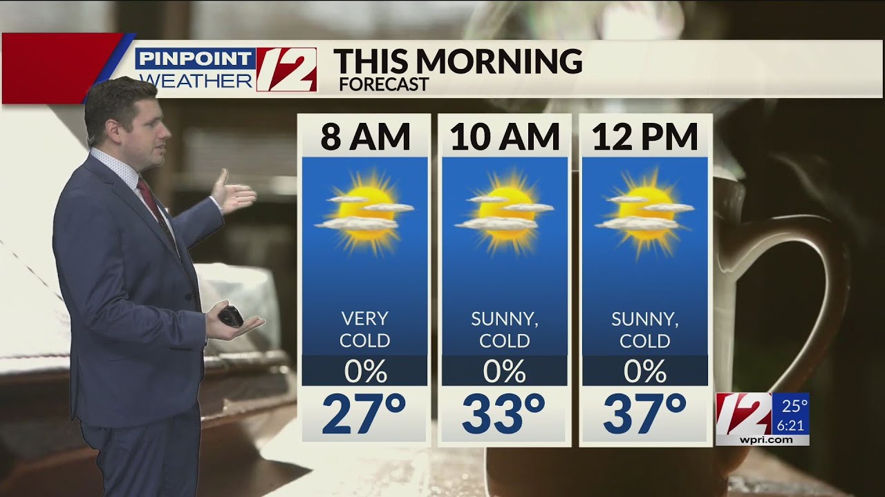 WPRI 12 Weather Forecast 12/1/24: Cold, Dry Conditions to Begin ...