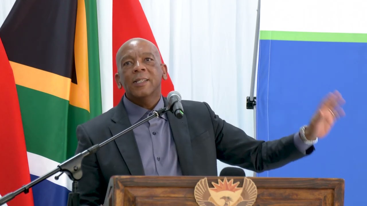 Minister of Electricity and Energy Dr Kgosientsho Ramokgopa speaks on South African Hydrogen context