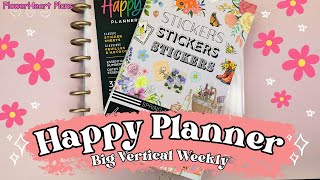 Big Vertical Happy Planner - Decorate with Me - Live Love Posh Spring Allure Sticker Book