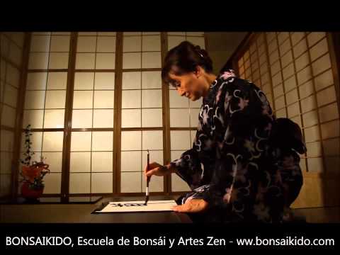 Curso de CALIGRAFÍA JAPONESA (Shodo) - www.bonsaikido.com