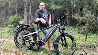 Solo Off Grid Cabin Trip With My New E-Bike Episode #71