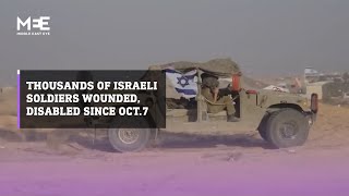 At least 5,000 Israeli soldiers wounded since 7 October