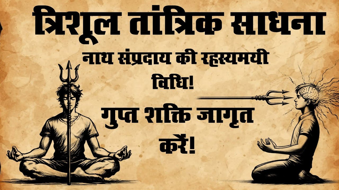 त्रिशूल तांत्रिक साधना की गुप्त शक्ति दिव्य सुरक्षा का रहस्य क्या है | #mantra #trishul