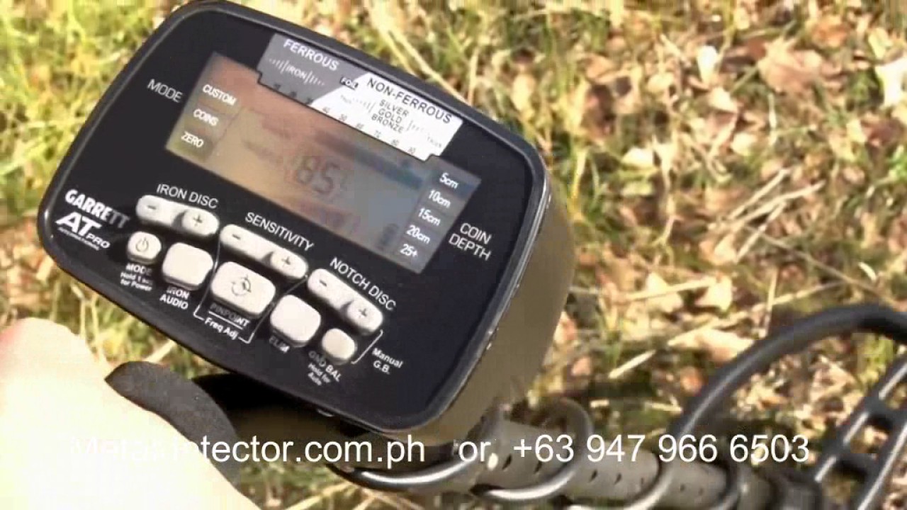 Metal Detector Garrett AT PRO INTERNATIONAL Philippines YouTube