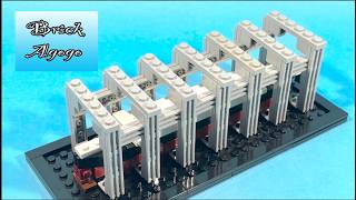 Lego Titanic construction diorama - Lego Custom MOC