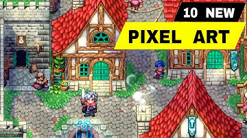 Top 10 NEW PIXEL ART Games RPG for Android & iOS 2025 | New Pixel art Games 2025