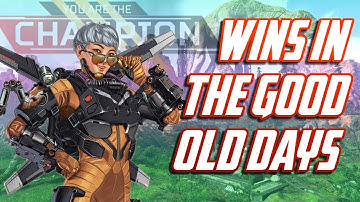 APEX LEGENDS wins back in the old days!