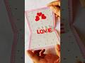 DIY Cute Love Card ❤️ #viral #diy #cute #craft #handmade #aestheic #youtubeshorts #trending #shorts
