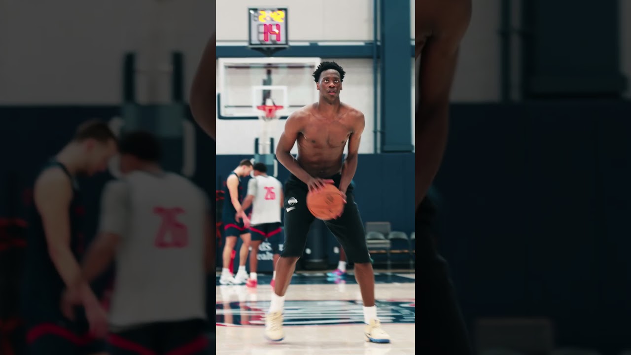 The work doesn't stop 🎯 #washingtonwizards #ajdybantsa #nba