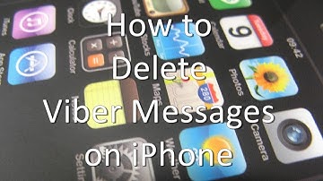 How to Delete Viber Messages on iPhone and iPad