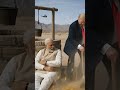 Burkina Faso Pump Turns GOLD 😂 | Trump &amp; Ibrahim Traoré Funny Desert Moment