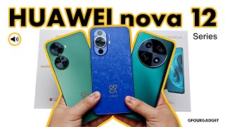 HUAWEI nova 12 series ASMR Unboxing