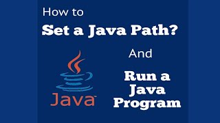 How to Set a Java Path and Run a Java program using CMD | Java Programming |