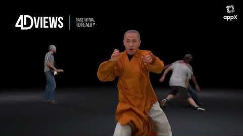 Dynamic Volumetric Capture technology - Source: 4Dviews