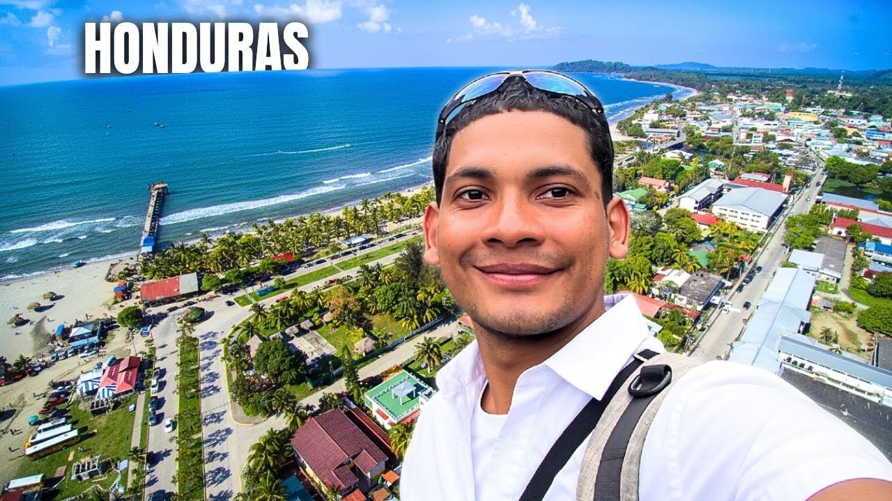 La playa y el jardín botánico más INCREÍBLE de Honduras - Tela