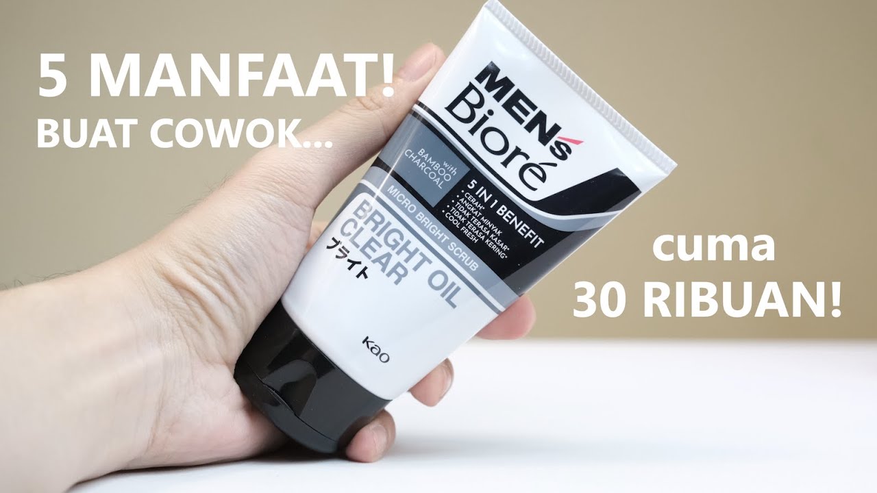 BYE KULIT KUSAM! KULIT CERAH DENGAN 5 IN 1 BENEFIT PAKE MEN'S BIORE