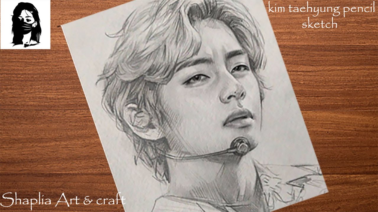 Stephanie on Instagram Taehyung 2 day sketch  Bts drawings Kpop  drawings Taehyungs art