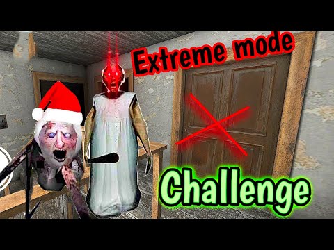 Granny 1.8 - Extreme mode Challenge! (Without touching the mansion Doors)