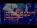 [클래식기타 연주]비발디, CONCERTO IN D MAJOR RV93 - For Guitar, Strings and Continuo #Vivaldi#비발디#클래식기타