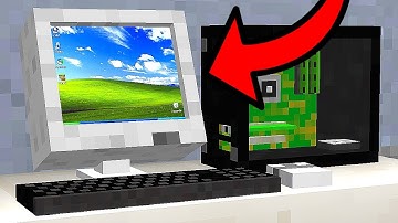 I CRAFTED Windows XP! | Minecraft Mod Review