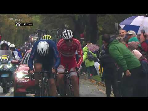 Video: Tour of Britain 2019: Matteo Trentin vinder etape 2 sprint og tager GC