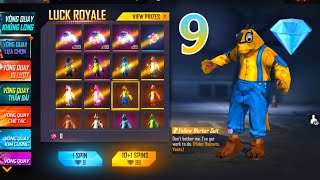 Spin All Dino 🦖 Bundles 🔥 New Amazing Lucky Royal 🥶 free fire