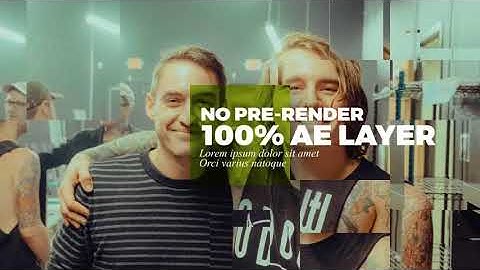 Dynamic 3D Cubes Slideshow - After Effects Template