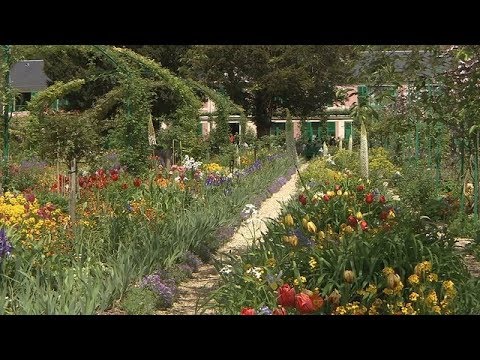 Video: Siehe Monets Garten in Giverny, Frankreich