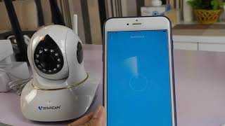 How to Configure VStarcam Security Camera C38S  Wireless Connection