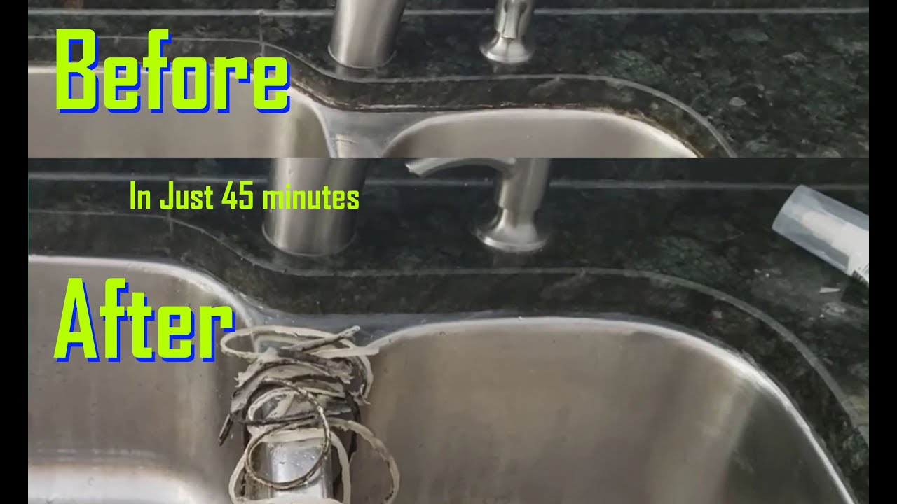 Easy How To Replace the Silicone on an Undercounter Sink