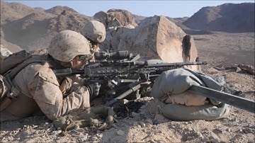 Marines Conduct Live-Fire Training at Range 410A