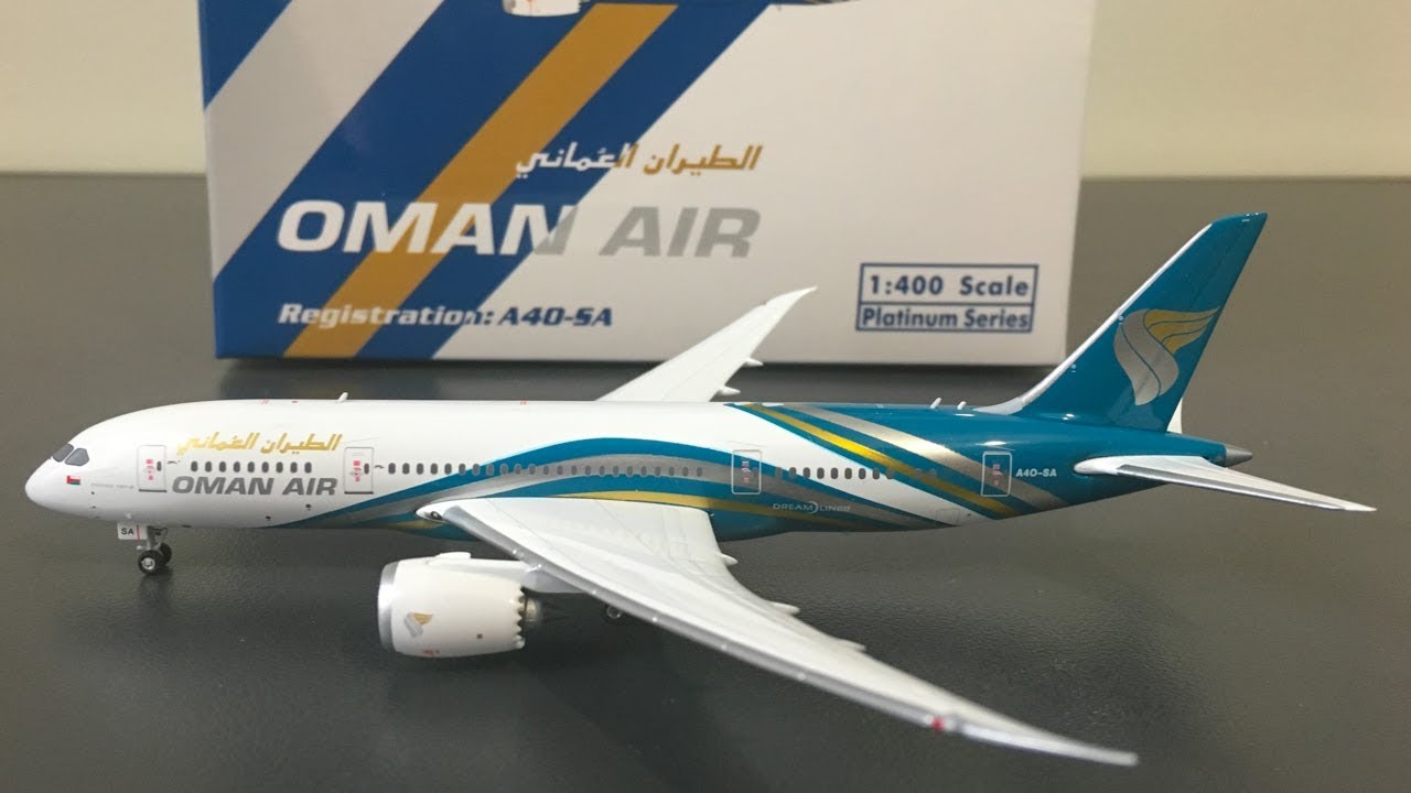 Phoenix 1:400 Oman Air 787-8 Review - YouTube
