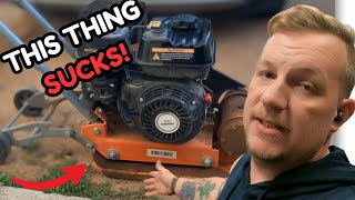 This Yardmax Plate Compactor Was TRASHED… But I Brought It Back to LIFE!