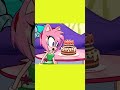 Sonic 2D Animation : Sonic gives Amy a birthday cake #shorts #507