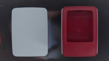 Raspberry PI 3 Red-White ABS Plastic Case - unboxing 📦
