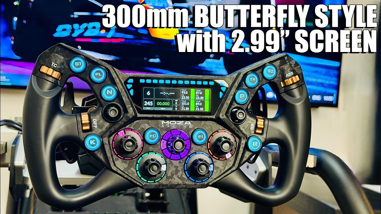 MOZA Racing KS PRO Steering Wheel - Old vs New Difference! - YouTube
