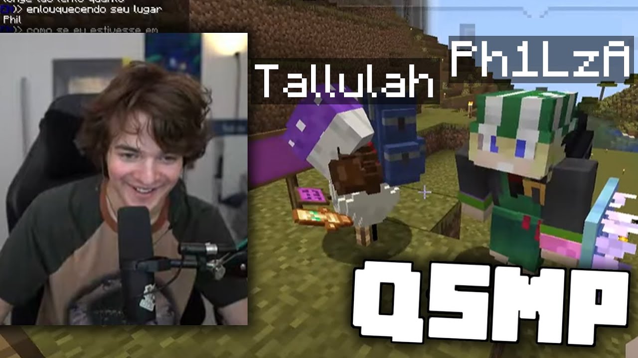 Tubbo Explores QSMP With Philza & Friends! 