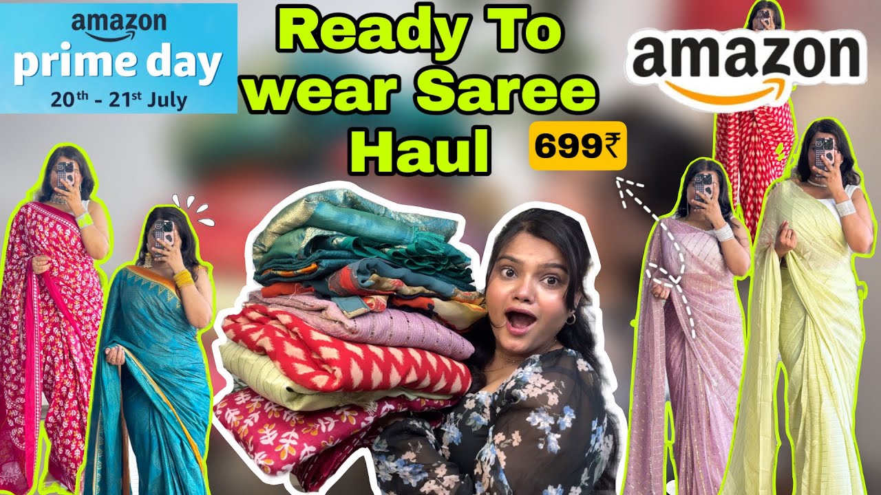 AMAZON *Ready to Wear Saree* Prime