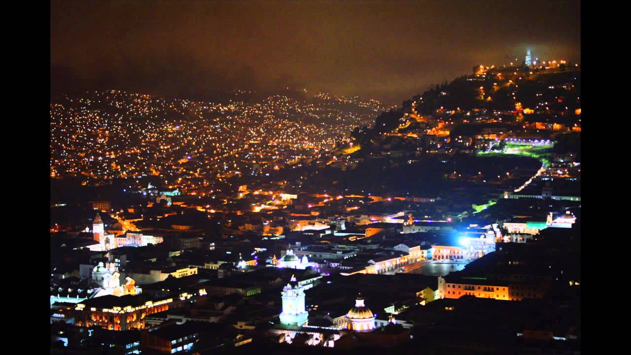 Quito night time lapse YouTube