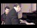 Horowitz fools around - Italy 1985 - Kalman, Verdi, improvising