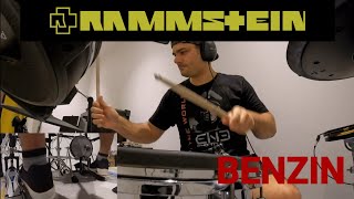 ONE TAKE - Rammstein BENZIN Drum cover