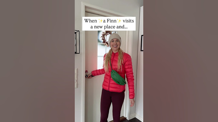 Don’t invite a Finn over if…🤣🤭